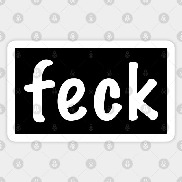 feck Sticker by joshbaldwin391